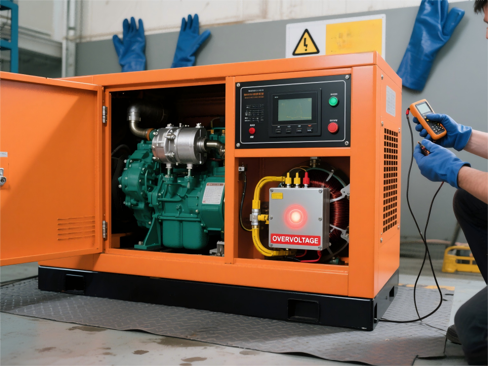 What is loss of excitation protection in a generator?